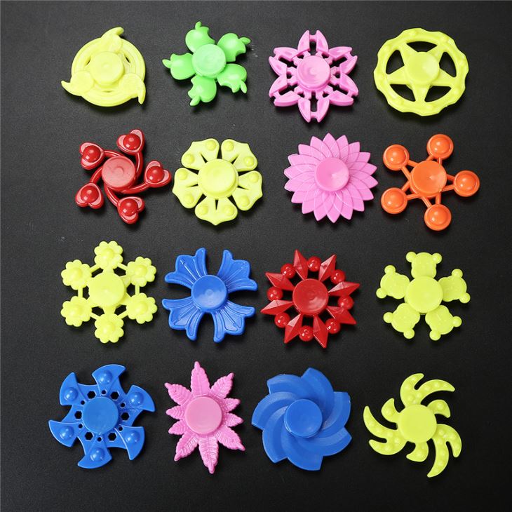 ABS-Material bunte unterschiedlicher Form Hand Spinner Spielzeug
