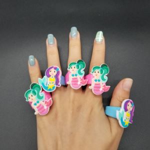 PVC Meerjungfrau Fingerring Spielzeug