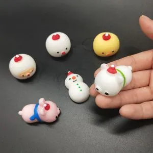 TPR Material Squishy Mochi Spielzeug Squeeze Stress Toy